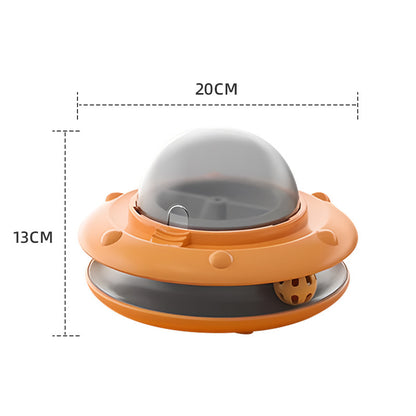 Katzenufo Leckerli Spielzeug