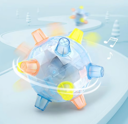 Blinkender Spielball für Haustiere Mit Lichteffekt und Soundfunktion