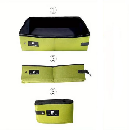 Katzenstreu Box im modernen Design – Robuste Katzentoilette mit Praktischer Reinigung