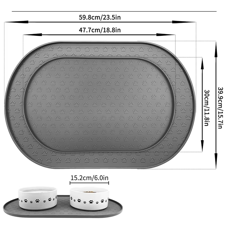 Hundematten-Set Mit Rutschfester Oberfläche