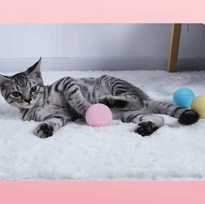 Interaktiver Katzenball mit Musik und LED-Lichtern für Katzen – Spielzeug für Haustiere