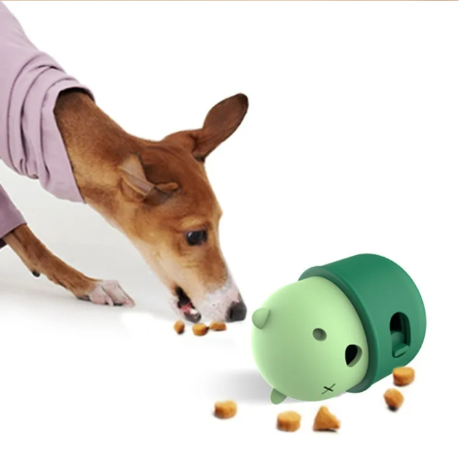 Interaktives Hundespielzeug – Bärenform mit Klickmechanismus für Hunde