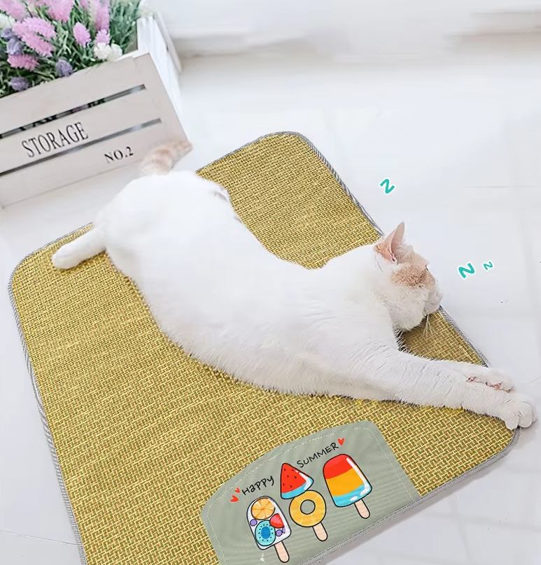 Kühlmatte für Haustiere – Atmungsaktiv und Komfortabel für Hunde und Katzen