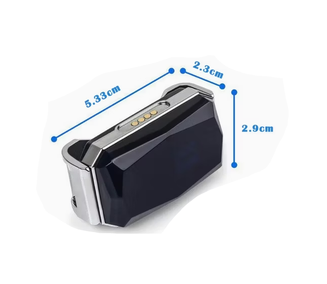 GPS Haustier Tracker - Wiederaufladbares Ortungsgerät für Hunde mit Halsband und USB-Kabel