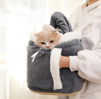 Katzen-Tragegurt mit Weichem Plüsch – Bequem und Süßes Design