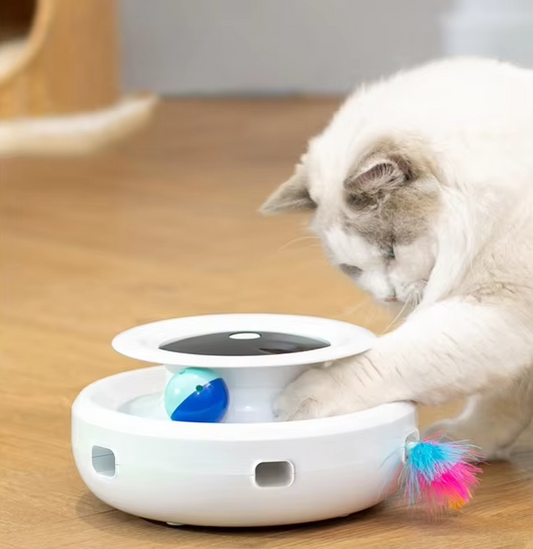 Interaktives Katzenspielzeug Mit Bewegung  Led-licht
