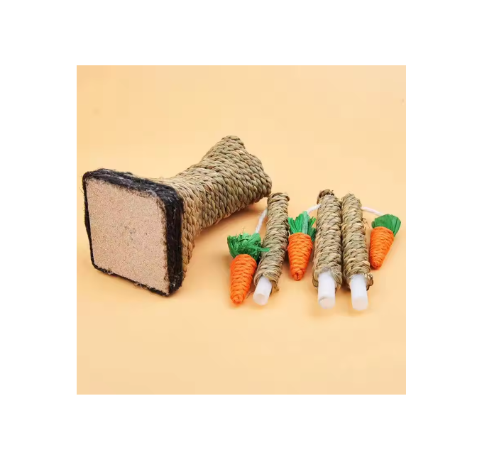 Katzenkratzbaum Im Baum-Design – Sisal-Kratzbaum mit Karotten-Spielzeugen