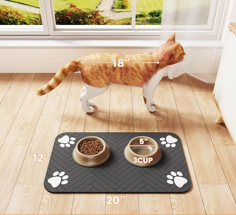 Hundematte Für Futter Und Wasser