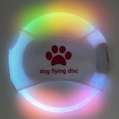 Led Hundescheibe – Leuchtende Flying Disc Für Hunde