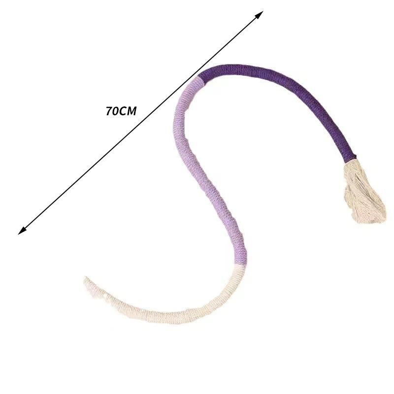 Natürliches Katzen-Kauseil – Robust, Zahnpflegend & Stressabbauend