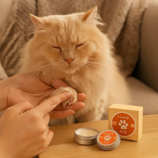 Pfotenpflege Creme für Katzen
