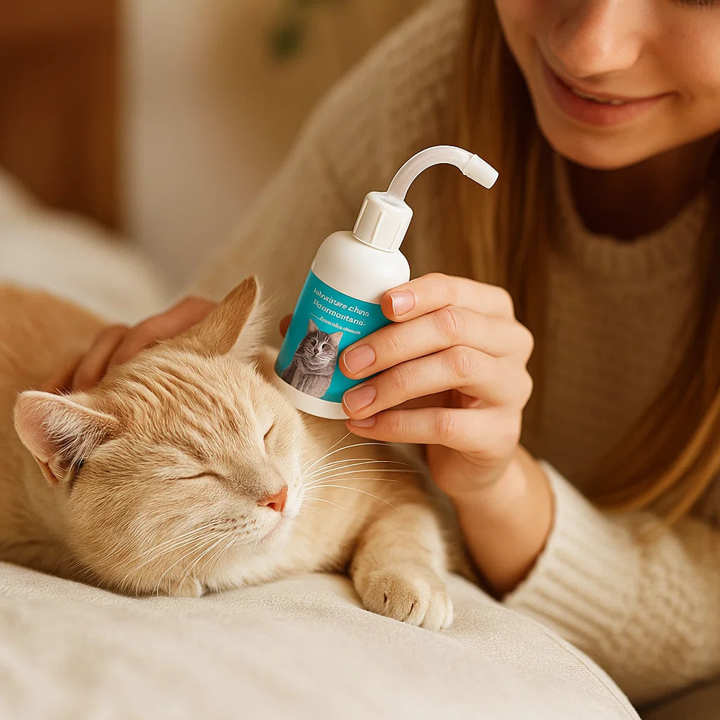 Natürliches Ohren Reinigungsmittel für Katzen