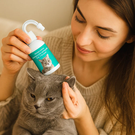 Natürliches Ohren Reinigungsmittel für Katzen
