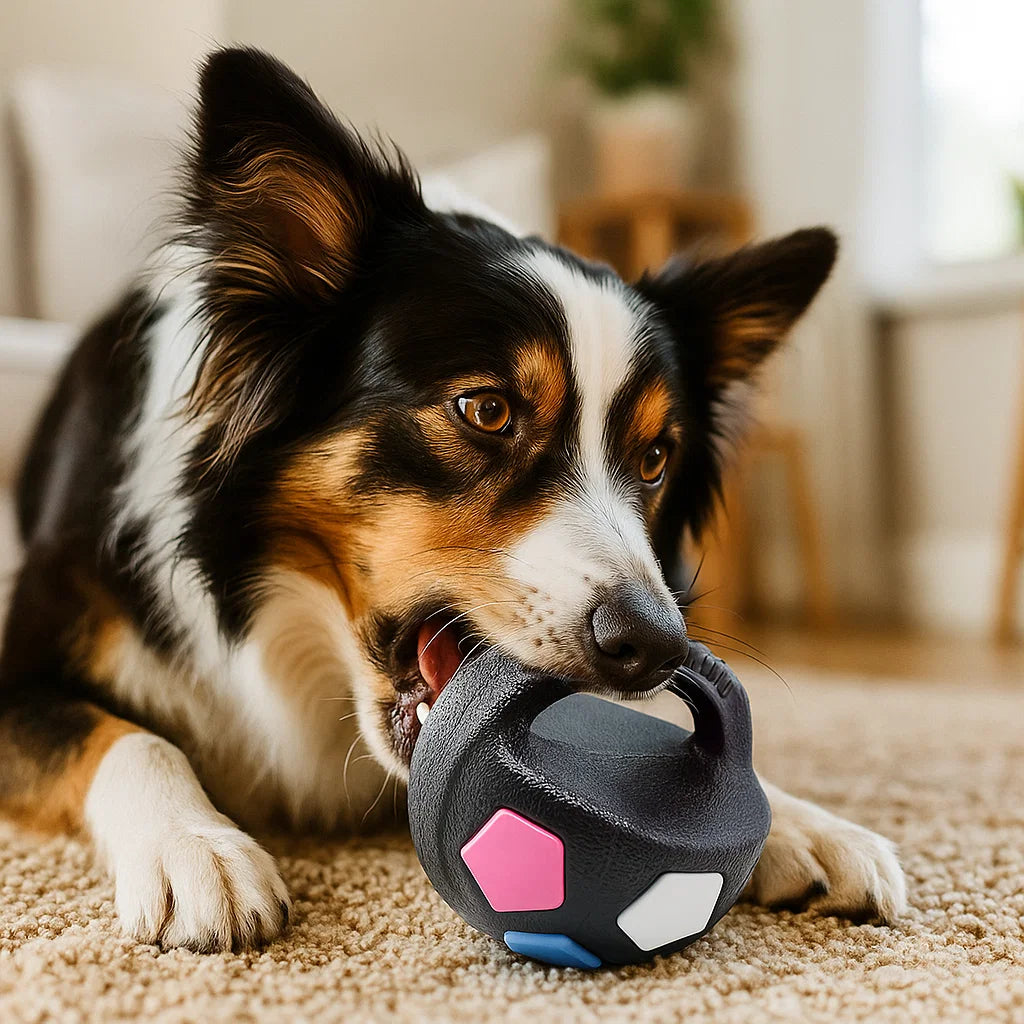 Robuster Spielzeug Ball zum Stressabbau für Hunde