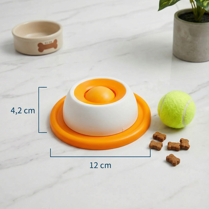 Interaktiver Leckspielzeug-Snackteller – Slow Feeder für Hunde