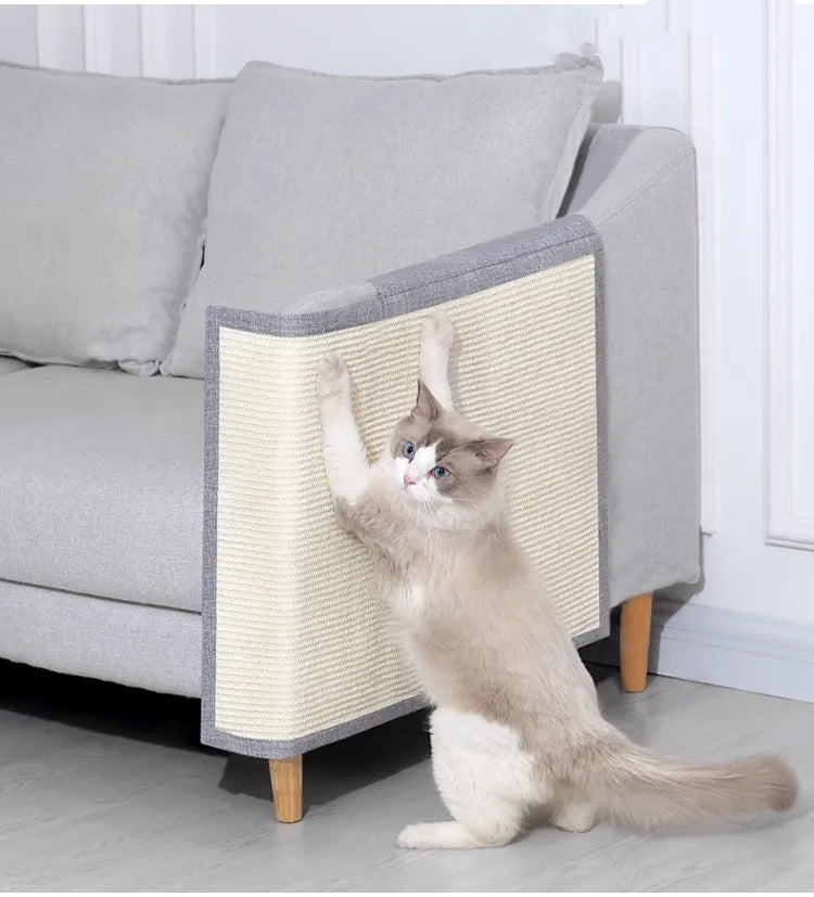 Kratzschutz Sofa – Katzen Kratzmatte Für Armlehne Möbel-  Kratzschutz Mit Sisal