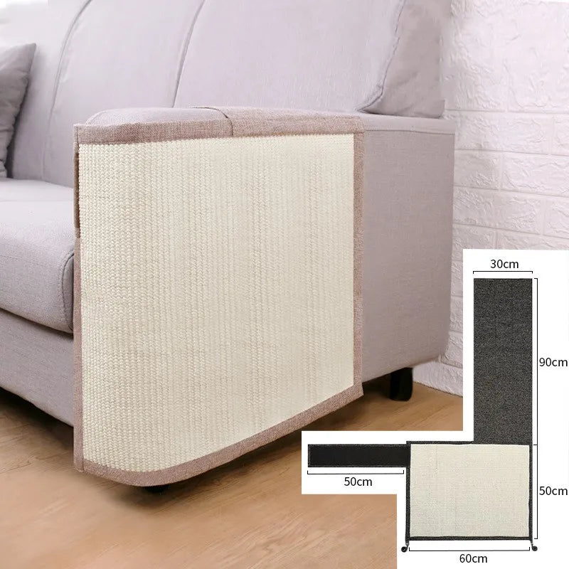 Kratzschutz Sofa – Katzen Kratzmatte Für Armlehne Möbel-  Kratzschutz Mit Sisal
