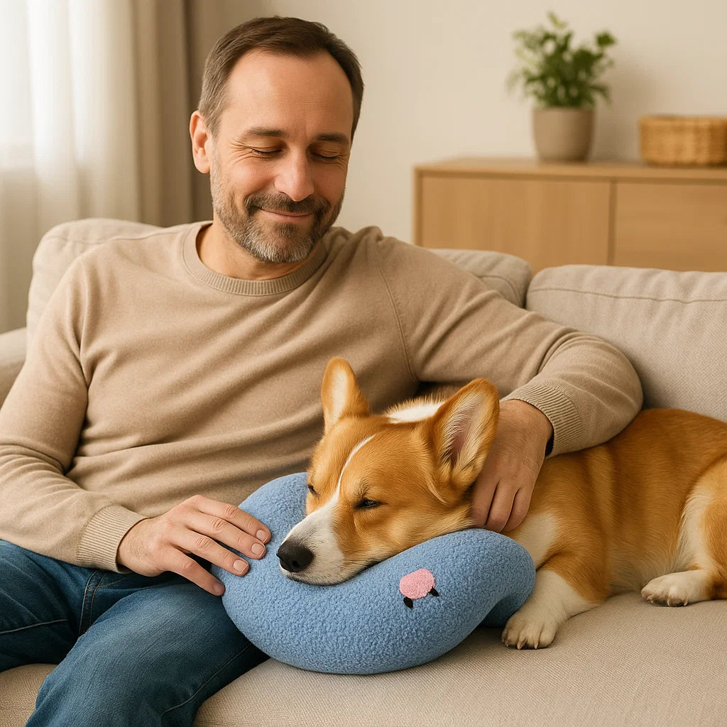 Ergonomisches Hunde Stützkissen für Gesunde Haltung