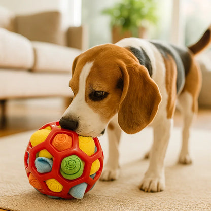 Schnüffelball - Interaktives Leckerli-Spielzeug