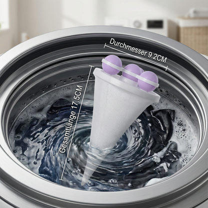 Wäsche Tierhaar Filter für die Waschmaschine – Wiederverwendbarer Fangbeutel