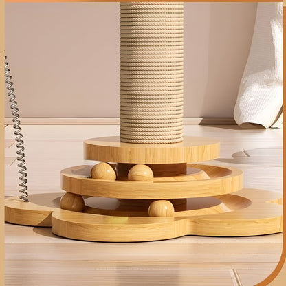 5in1 Kratzbaum Spielzeug