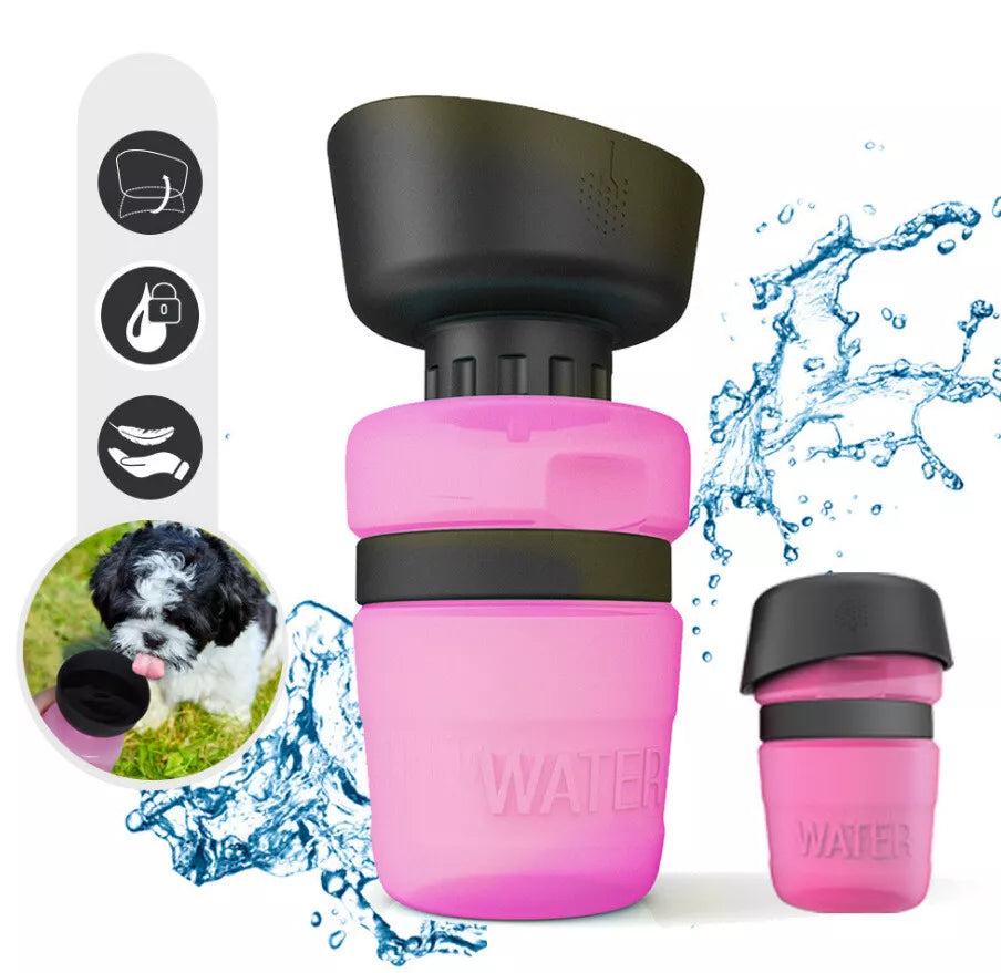 Zusammenklappbare Hunde-Wasserflasche