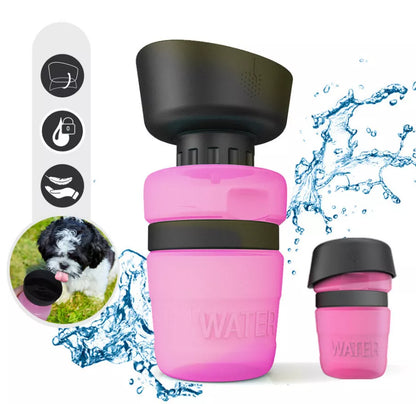 Zusammenklappbare Hunde-Wasserflasche