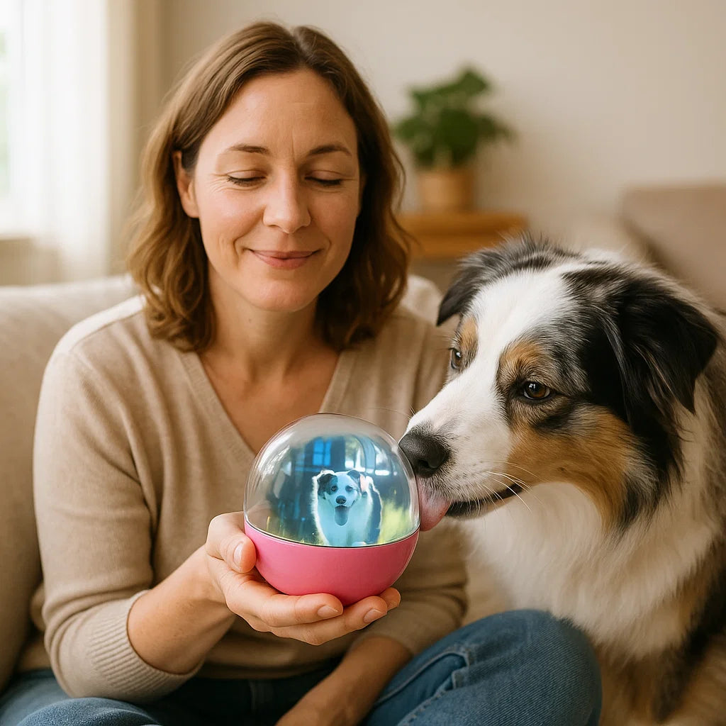 Erinnerungskugel für Hundebesitzer