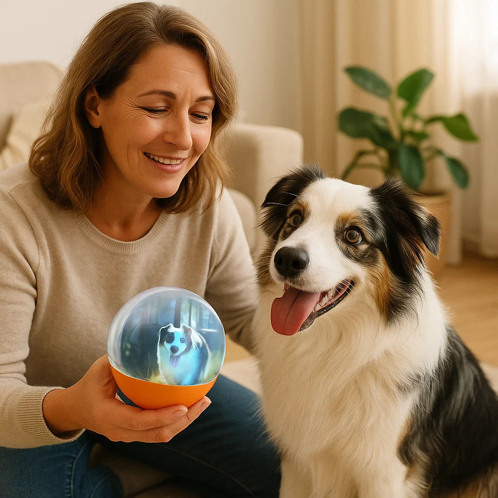 Erinnerungskugel für Hundebesitzer