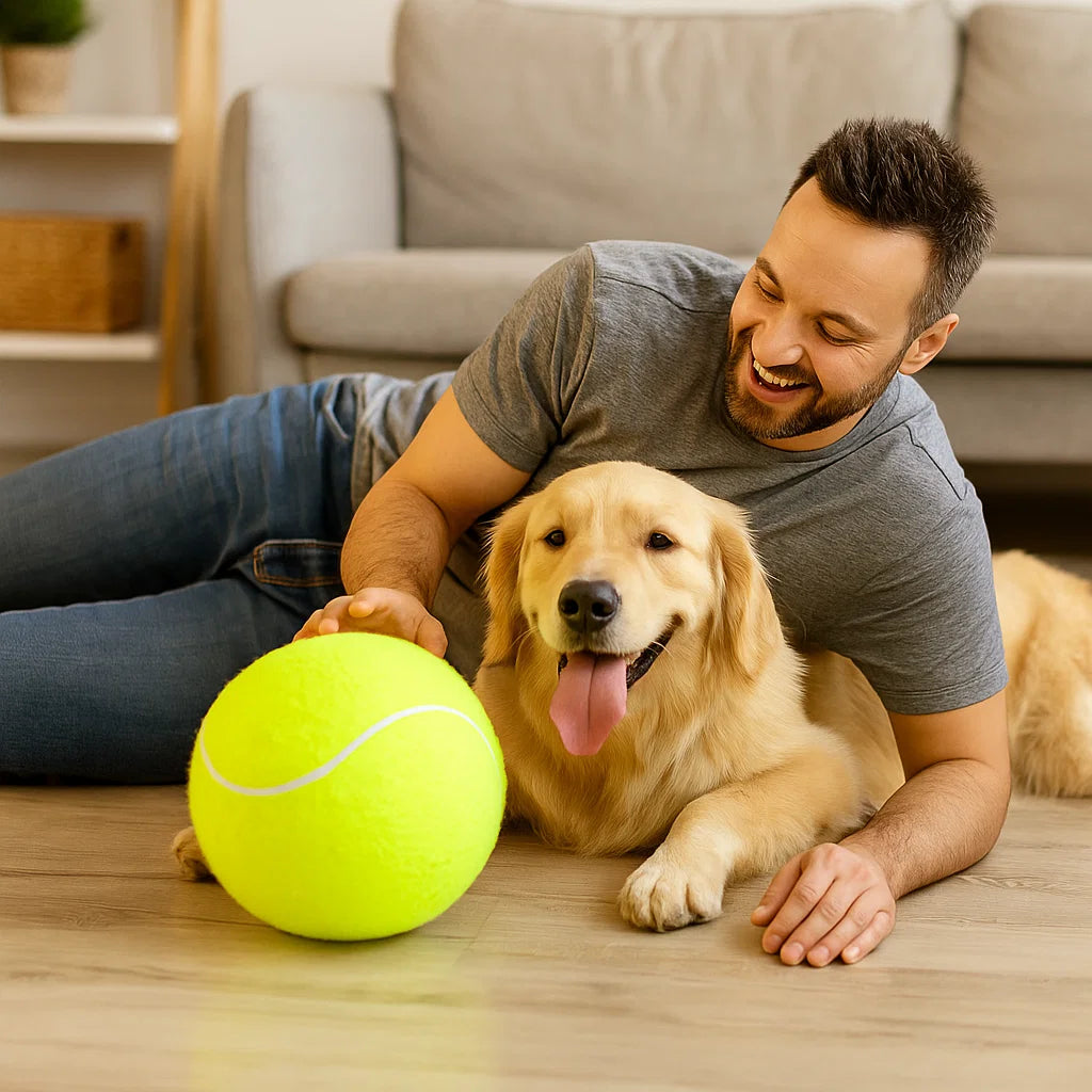 Robuster Riesen Tennis Ball Hundespielzeug