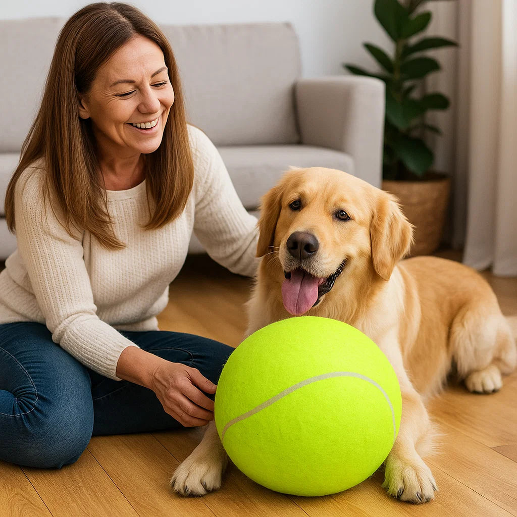 Robuster Riesen Tennis Ball Hundespielzeug