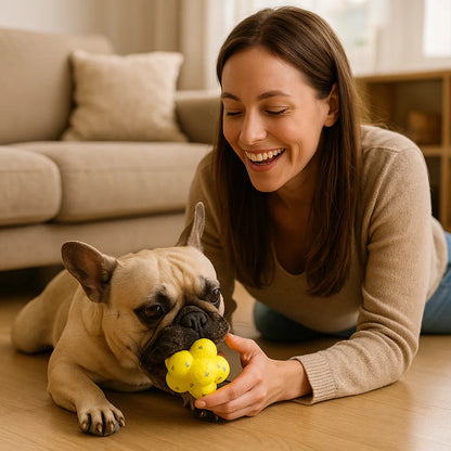 Robuster Springball für Hunde zum Stressabbau