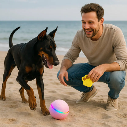 Robuster und Langlebiger Selbstrollender Hunde Spielball