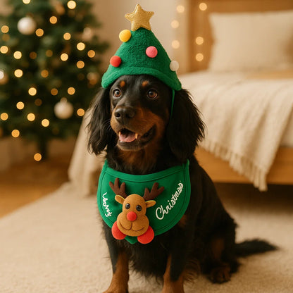 Weihnachtliche Hunde Outfits
