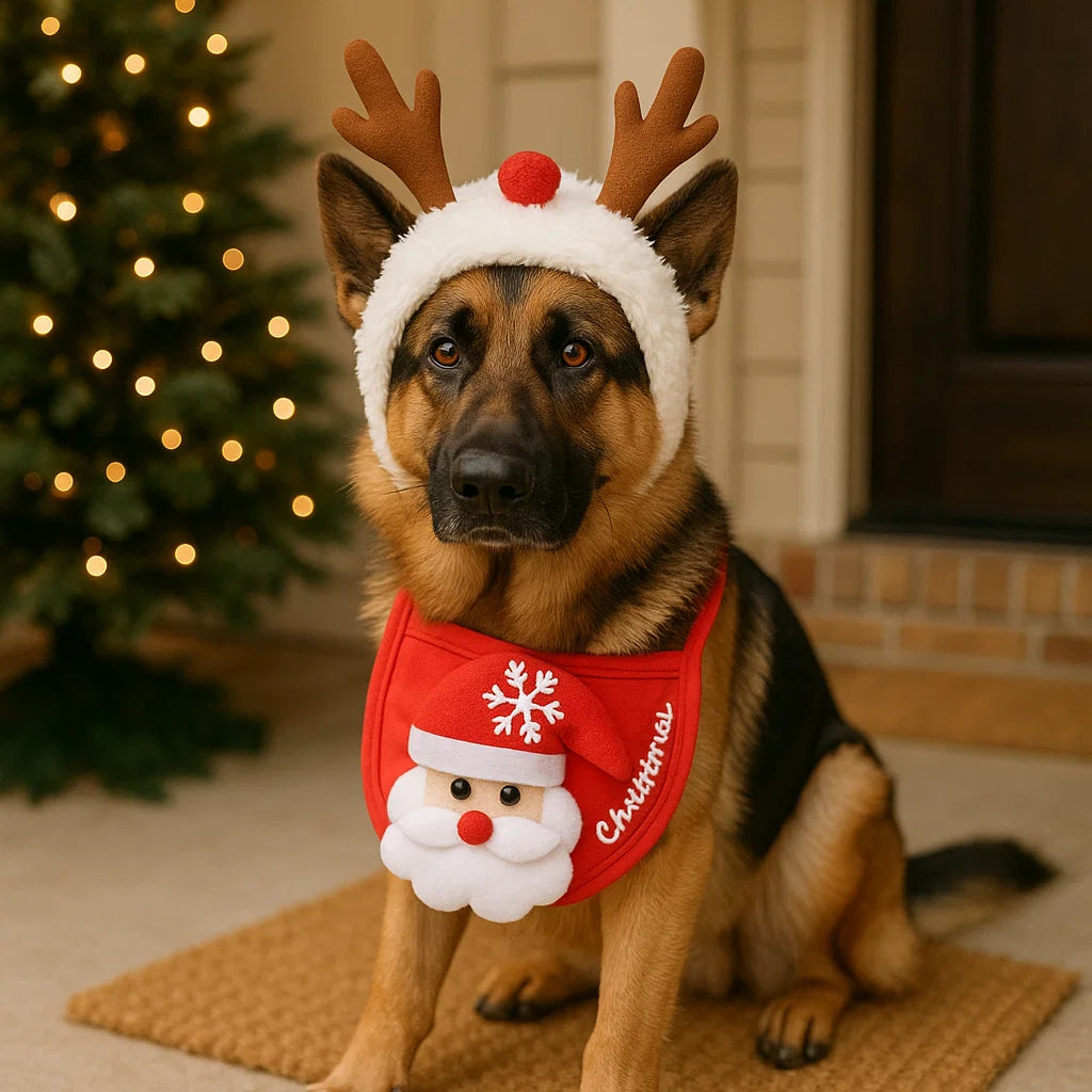 Weihnachtliche Hunde Outfits