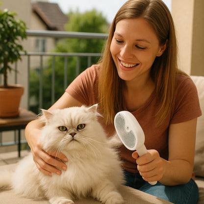 Premium Katzen Dampfbürste