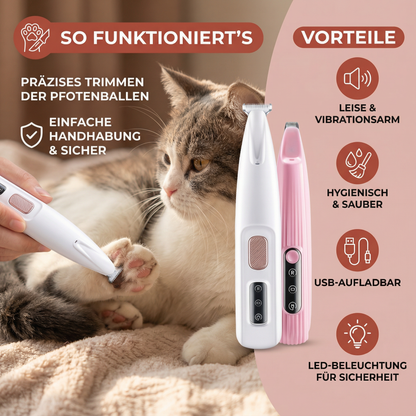 Haustier Pfoten-Trimmgerät