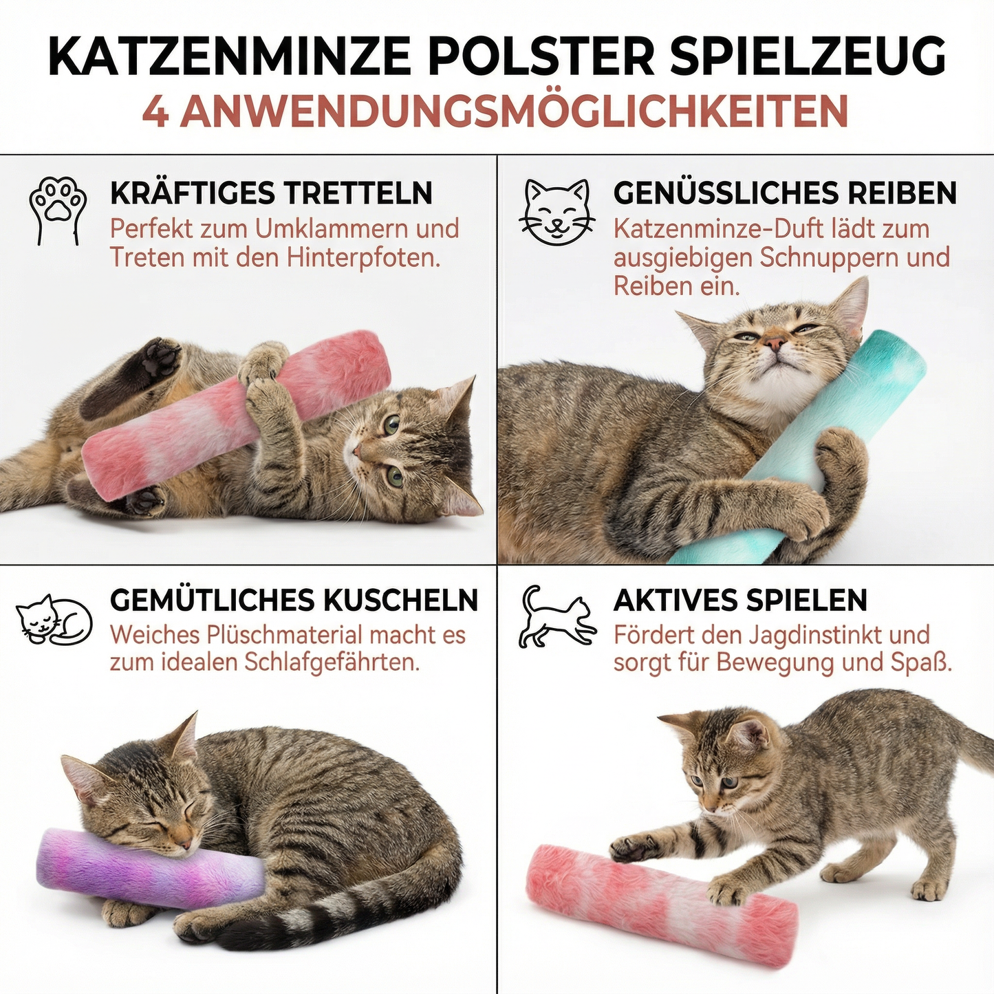 Katzenminze Polster Spielzeug