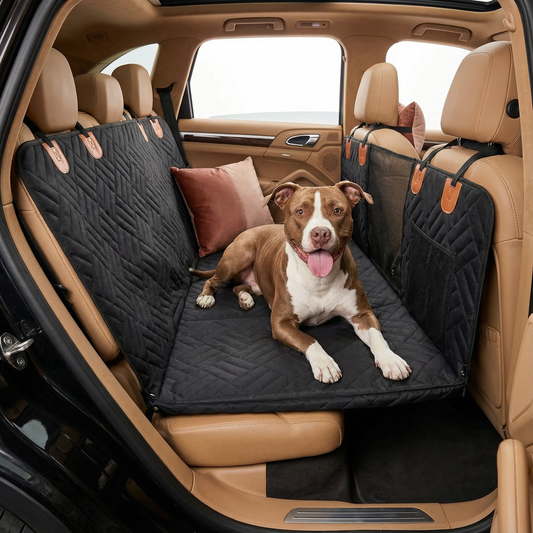 Hartboden-Autositzerweiterung für Hunde