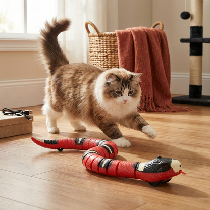 Snakey - Interaktives Katzenspielzeug