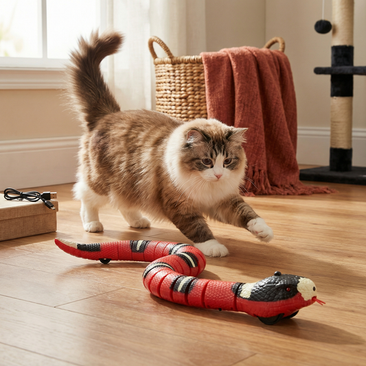 Snakey - Interaktives Katzenspielzeug