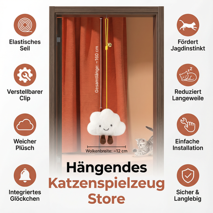 Hängendes Katzenspielzeug