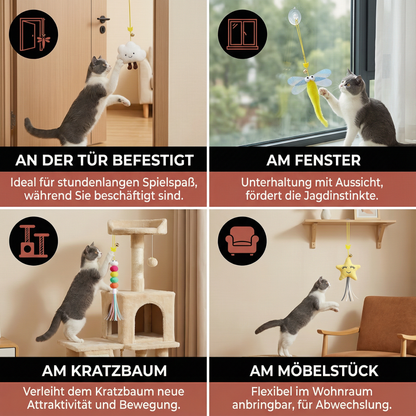 Hängendes Katzenspielzeug