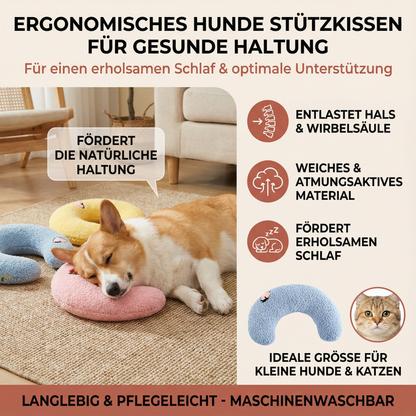 Ergonomisches Hunde Stützkissen für Gesunde Haltung