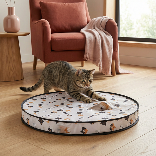 Interaktives Katzen Ball Versteck Spiel